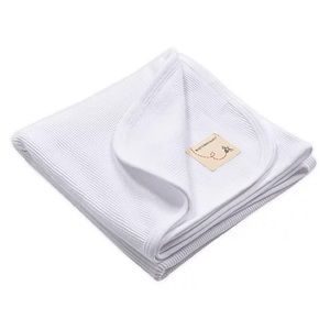 Burt's Bees Baby Organic Cotton Thermal Receiving Blanket in Cloud